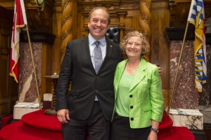 Andrew Weaver and Jane Sterk